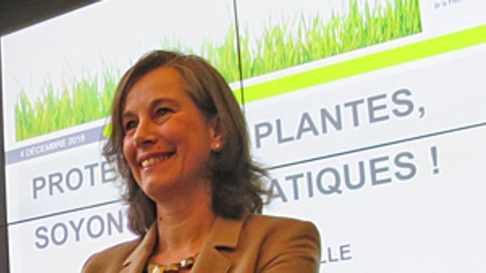 « Il ne faut pas s’imaginer que c’est en taxant ou en retirant des produits, qu’on ira plus vite en innovation », a souligné Eugénia Pommaret, directrice générale de l’UIPP. © C. Fricotté/GFA